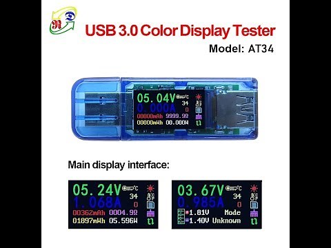 New Products RD AT34 USB 3.0 Color Display Tester dectector And LD35 Publishing