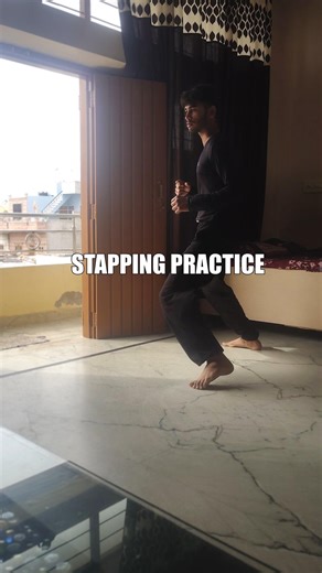 Stapping Practice ✋️ #calisthenics #karate #viral