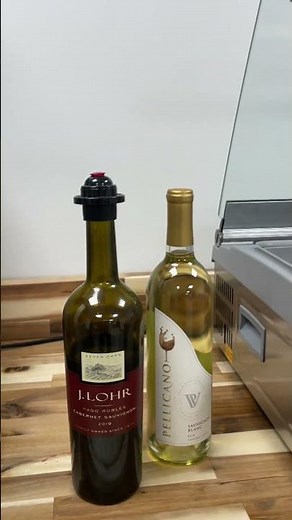 Wine Stopper | JVR Vac100 - chamber vacuum sealer #shorts