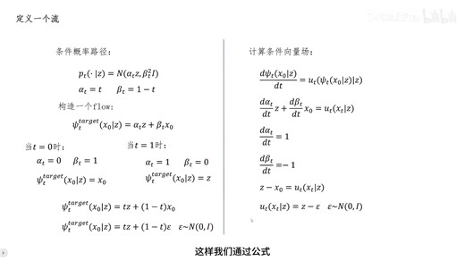 音视频 - FlowMatching的公式推导和源码实现