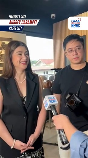 2.5M views · 40K reactions | WATCH: Carla Abellana’s husband, Dr. Reginald Santos, along with AJ Pelayre and Tam Urao, launched an art exhibit for a cause in Pasig City on February 8, 2026. A portion of the proceeds will benefit Pawssion Project, an animal welfare NGO that is very close to Carla’s heart. Moreover, in an interview with GMA Integrated News, the couple opened up about life in the weeks following their wedding. | via Aubrey Carampel/GMA Integrated News | GMA News | Facebook