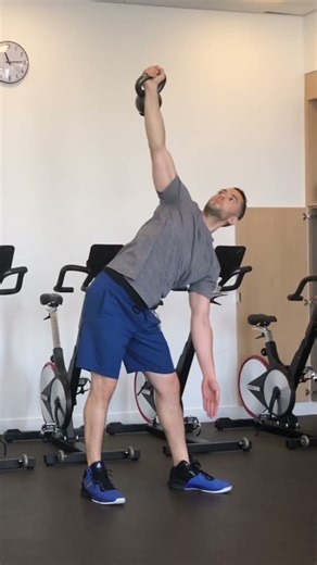 Kettlebell Windmill: Control Your Movement. #mobility #kettlebell #coreworkout #fitness #shoulder