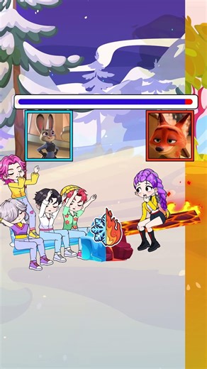 HOT vs COLD Challenge: Jinu Saja vs Kpop Rumi - Who will win in Singing Challenge? #shorts #funny