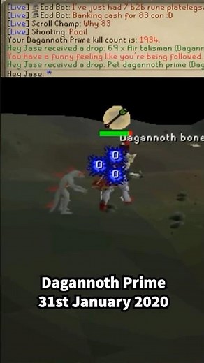 Dagannoth Prime Pet! #osrs