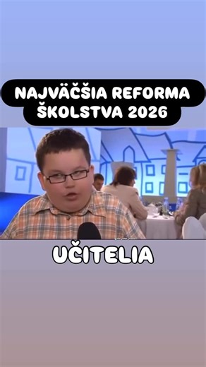Ivana UČITEĽKA V MŠ on Instagram: "🎒📚 Vzdelávanie 21. storočia, ktoré sľubuje skok do budúcnosti… Od 1.1.2026 má vstúpiť do platnosti nová veľká reforma školstva. Podľa oficiálnych vyjadrení má ísť o „najväčší míľnik v modernom vzdelávaní“. Zatiaľ to však vyzerá skôr na najväčší míľnik v predstieraní, že sme ju všetci už čítali a budeme ju schopní uplatniť aj v praxi. Učitelia si medzi sebou šepkajú, že vraj má byť prelomová, pokroková a moderná… lenže zatiaľ jediná moderná vec na škole je zat