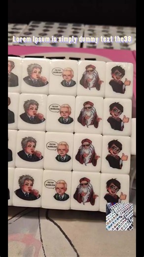 Single Player PushTile Seaside Escape Mahjong Set - Afro Queen