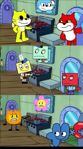 Mr. Krabs Goes Mad in Scratch x Sprunki x BFDI | Friday Night Funkin' Challenge #fnf #shortviral ...