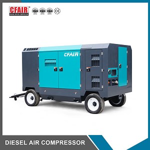 [Hot Item] 750cfm Commercial Air Compressor Rental 7bar Portable