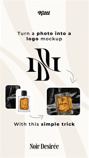 Graphstorm | Logo Design & Branding on Instagram: "Turn photos into a logo mockup with this simple trick and tool 🌟 Save this tool & tutorial for later Steps 👇 1. Go to Kittl.com 2. Add your logo on one artboard 3. Add background, bottle, and packaging inspirations to three other artboards 4. Create a Smartboard using the logo artboard, then connect the others 5. Hit Generate and let Kittl do its magic Graphstorm | Logo Design & Branding “Creating the Unseen, Strategically” #logo #logodesign #