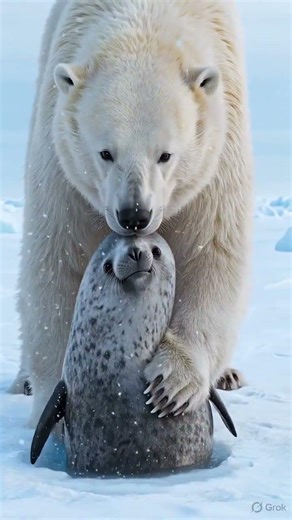 Polar Bear Hunting Seal on Ice 🐻‍❄️ | Incredible Arctic Predator