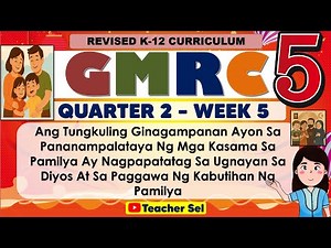GMRC 5 Quarter 2 Week 5 Revised K-12 Ang Tungkuling Ginagampanan Ayon Sa Pananampalataya