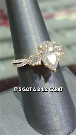 Customer's Custom Engagement Ring