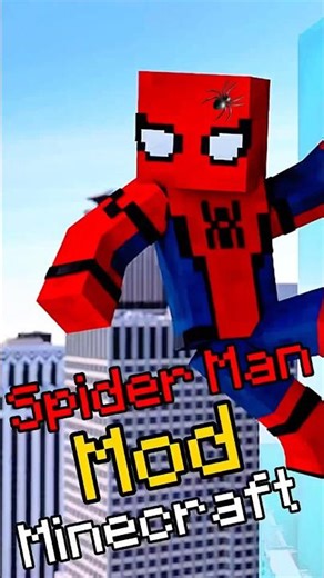 SPIDER MAN IN MINECRAFT??? WEB AND TRICKS!!!