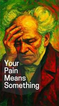 Why Emotional Pain Might Be Awakening You- Schopenhauer