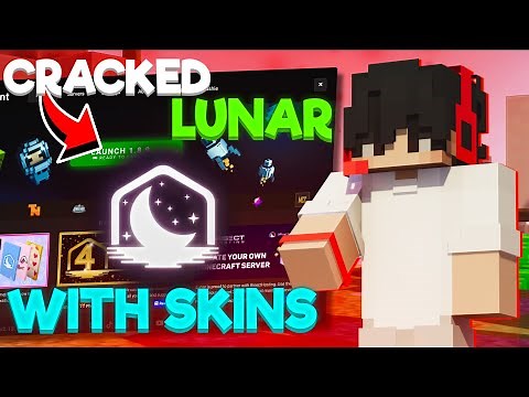 How to Play In Lunar Client for FREE With Skin Support !