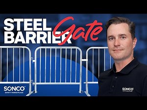 How to Use a Steel barrier Gate for Events | SONCO