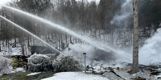 Crews respond to 3rd alarm fire in Northeast Pa