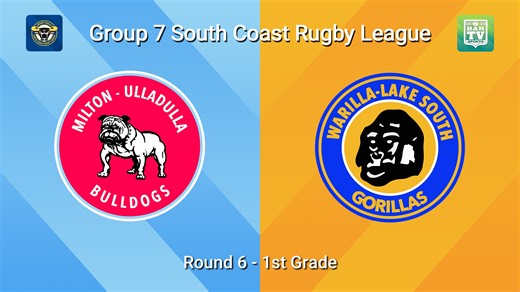 South Coast Round 6 - 1st Grade - Milton-Ulladulla Bulldogs v Warilla-Lake South