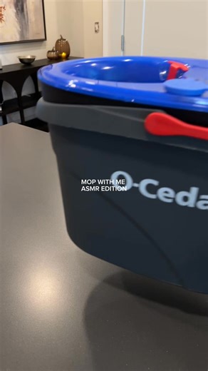 From step to spin to pour—that’s the sound of a satisfying clean. The RinseClean Spin Mop’s 2-tank system keeps clean and dirty water separate so @rachelsamford can have a more satisfying clean. #OCedarClean #OCedarPartner #RinseClean | O-Cedar
