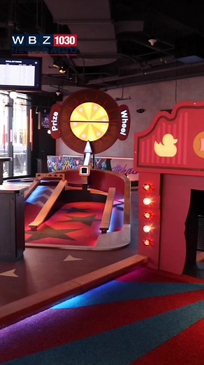 New #minigolf course that combines skill and #technology opens in #Boston's #SeaportDistrict. #miniaturegolf #golf #arcade #games #gaming #bostontiktok #puttshack #puttinggreen #golfclub #golfball #ipad #tech #Massachusettscheck #newengland