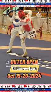 2.3K views · 13 reactions | 51st Dutch Open Taekwondo Championships 2024  1429 goin  ️Eindhoven, Netherlands (Octuber 19-20) K Y R O U G I  Cadets Junior Senior (G2) Register Now: https://worldtkd.simplycompete.com @dutchopentaekwondo Full coverage @mundotaekwondo | Mundotaekwondo.com | Facebook