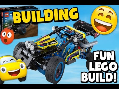 Watch This LEGO Technic Car Come to Life! 🚙✨ Off-Road Race Buggy Build
