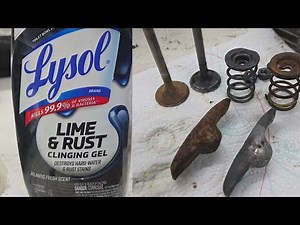 Rust Removal Lysol Lime and Rust Remover Dollar General Walmart DIY