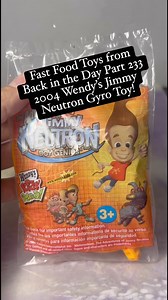 Fast Food Toys from Back in the Day Part 233 - 2004 Wendy’s Jimmy Neutron Gyro Toy! #jimmyneutron #RetroToys #CoolToys #happymeal #2000snostalgia #nostalgia | CPJ Collectibles
