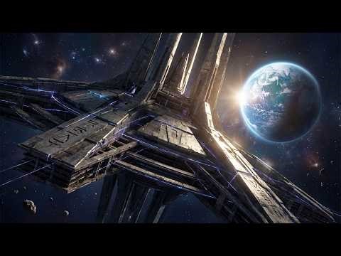 Floating Through Alien Megastructures | Deep Space Ambient Music for Relaxation, Sleep & Focus