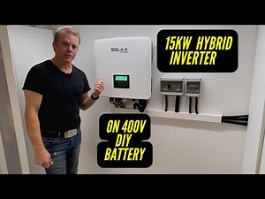 Solax x3 g4 runs on a 400v diy lithium battery.