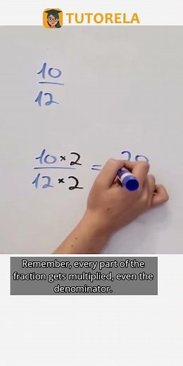 Multiply Fraction 10/12 by 2: Step-by-Step Guide #Math #SimpleFractions