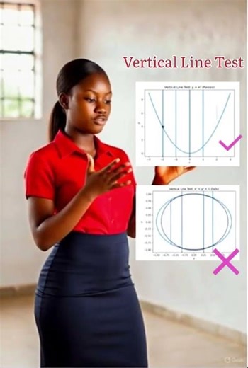 Vertical Line Test of Function 'f'😘😘 #calculus #maths