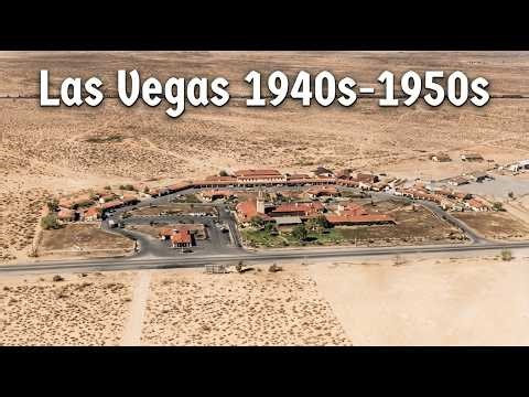 Las Vegas 1940s-50s: before the big gamble began (AI Reconstruction)