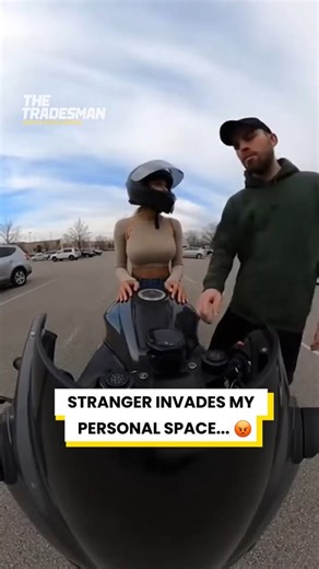 Stranger invaded my personal space
