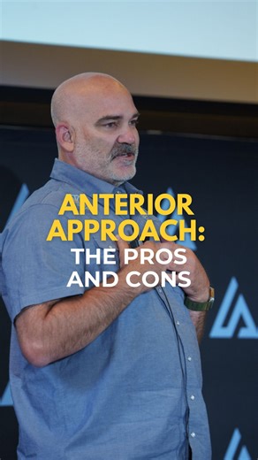 Summit Brain, Spine, and Orthopedics on Instagram: "MedTalk: Anterior Approach: The Pros and Cons At the 2025 Annual Summit at Sundance, this MedTalk explored the anterior approach to lumbar surgery and the critical role of multidisciplinary collaboration. By accessing the spine through the abdomen, teams can reduce muscle disruption, support faster recovery, and carefully balance risks, benefits, and patient selection to improve outcomes. Watch the full MedTalk to see how anatomy, preparation, 