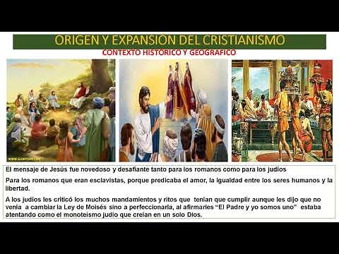 ORIGEN Y EXPANSIÓN DEL CRISTIANISMO