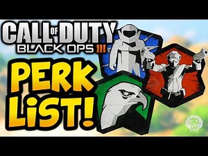 Black Ops 3 Multiplayer: ALL PERKS! Full Perk List & Details (Call of Duty BO3 Multiplayer Gameplay)