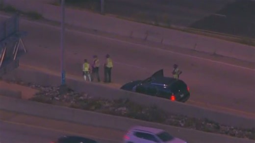 Driver killed after large metal object crashes through windshield on Dan Ryan Expressway