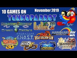 10 Games On TeknoParrot - 60FPS - i7 8700K - RTX 2070 - November 2019