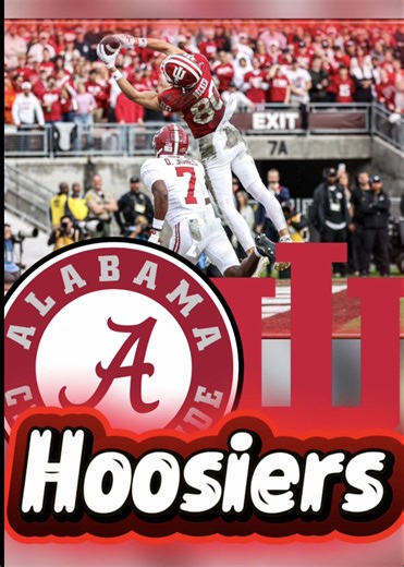 Indiana Hoosiers Alabama Crimson Tide 😱 Fernando Mendoza Charlie Becker Touchdown College Football NCAA Memes Games Highlights 🏈 Credit to Indiana Hoosiers #hoosiers #indianahoosiers #crimsontide #fernandomendoza #collegefootball
