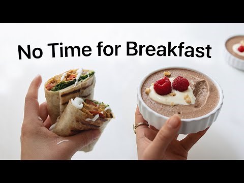 Breakfasts for when you don't have Time in the Morning (overnight, vegan)