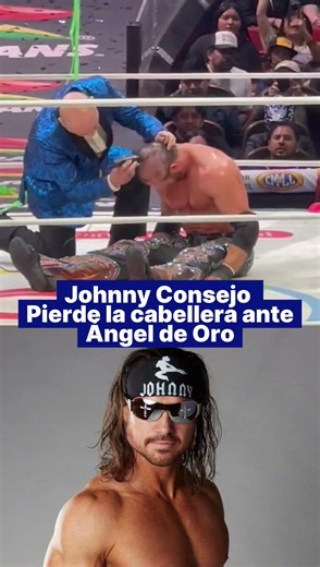 JOHN MORRISON LOSES HIS HAIR AT ARENA MEXICO