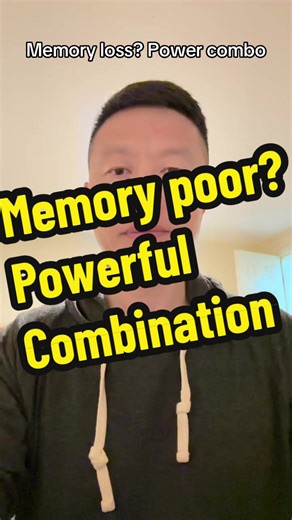 #creatorsearchinsights Memory poor ? Powerful Combination #memoryloss #chinesemedicine #nutritiontips