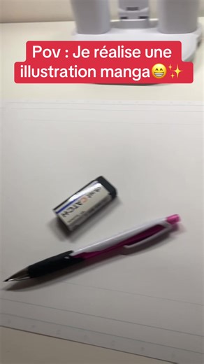 Illustration manga✍🏼 #pourtoii#manga#mangaka