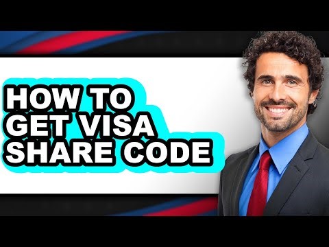 How to Get Visa Share Code (easy Method)