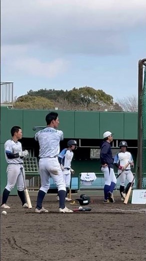 ⛺️菊川春季キャンプ⛺️特打24.小林虎太郎（不二越工業高）スポーツ科 #日本プロスポーツ専門学校 #バッティング #打撃 #練習 #訓練 #授業