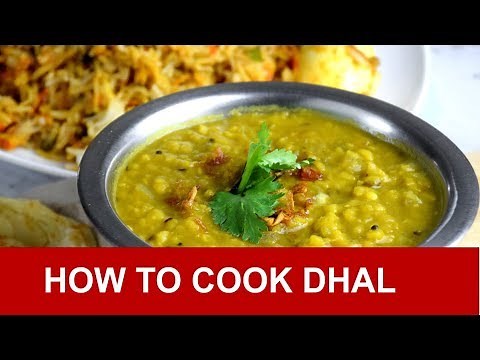 Dhal - How to cook dhal in 3 simple steps