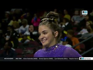 Emily Innes (Washington) - Floor (9.575) - 2023 Super 16 - Session 1 - 2023 NCAA Gymnastics
