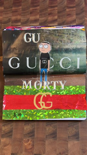Gucci Morty Rick and Morty Spread