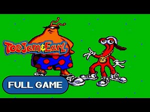 ToeJam & Earl GENESIS MEGA DRIVE FULL GAME Longplay Gameplay Walkthrough Playthrough VGL